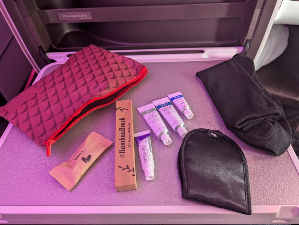 Virgin Atlantic A350-1000 Upper Class Amenity Kit
