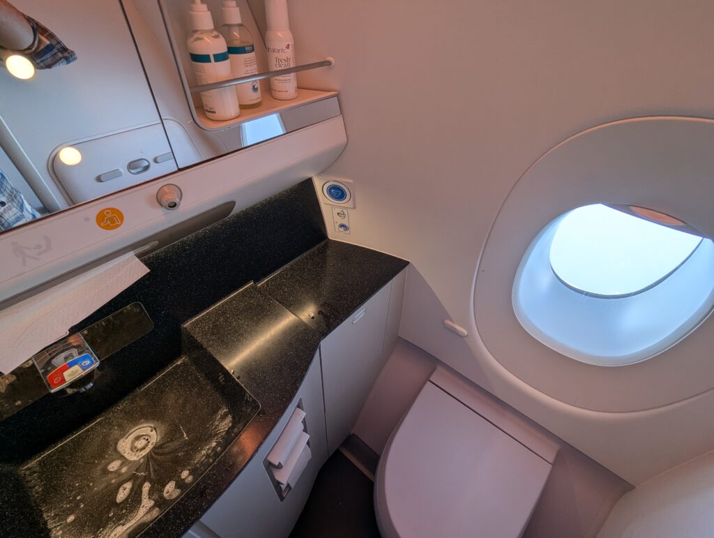 Virgin Atlantic A350-1000 Upper Class Lavatory