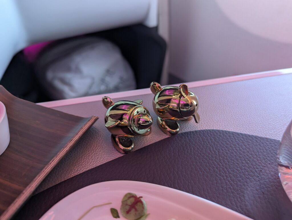 Virgin Atlantic A350-1000 Upper Class Lunch