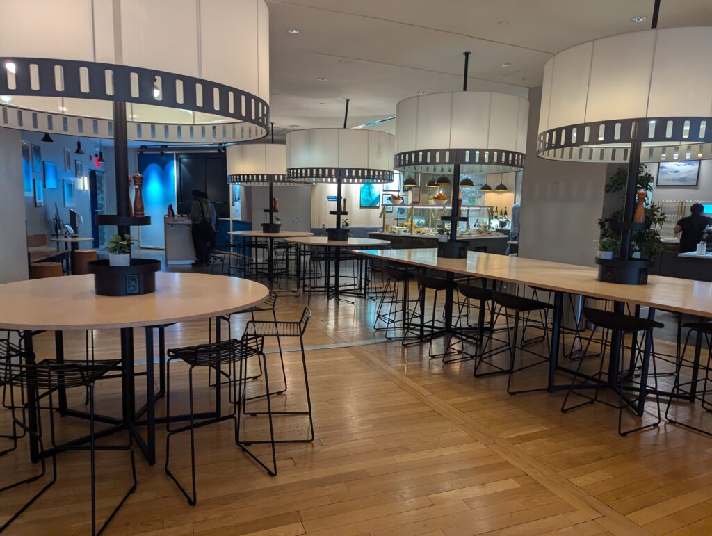SAS Lounge Newark EWR Lounge Space
