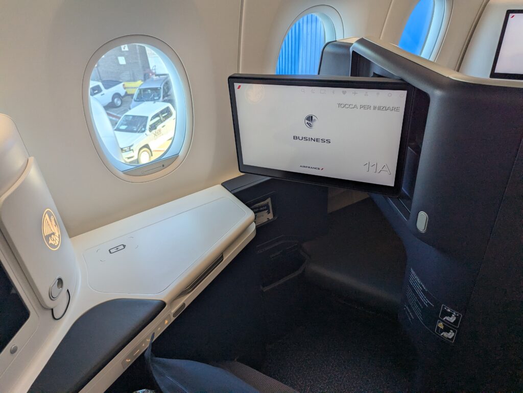 Air France A350-900 Business Class Seat