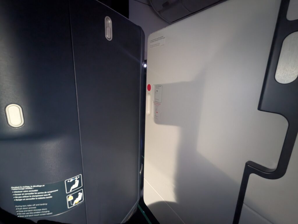 Air France A350-900 Business Class Seat In Door Closed