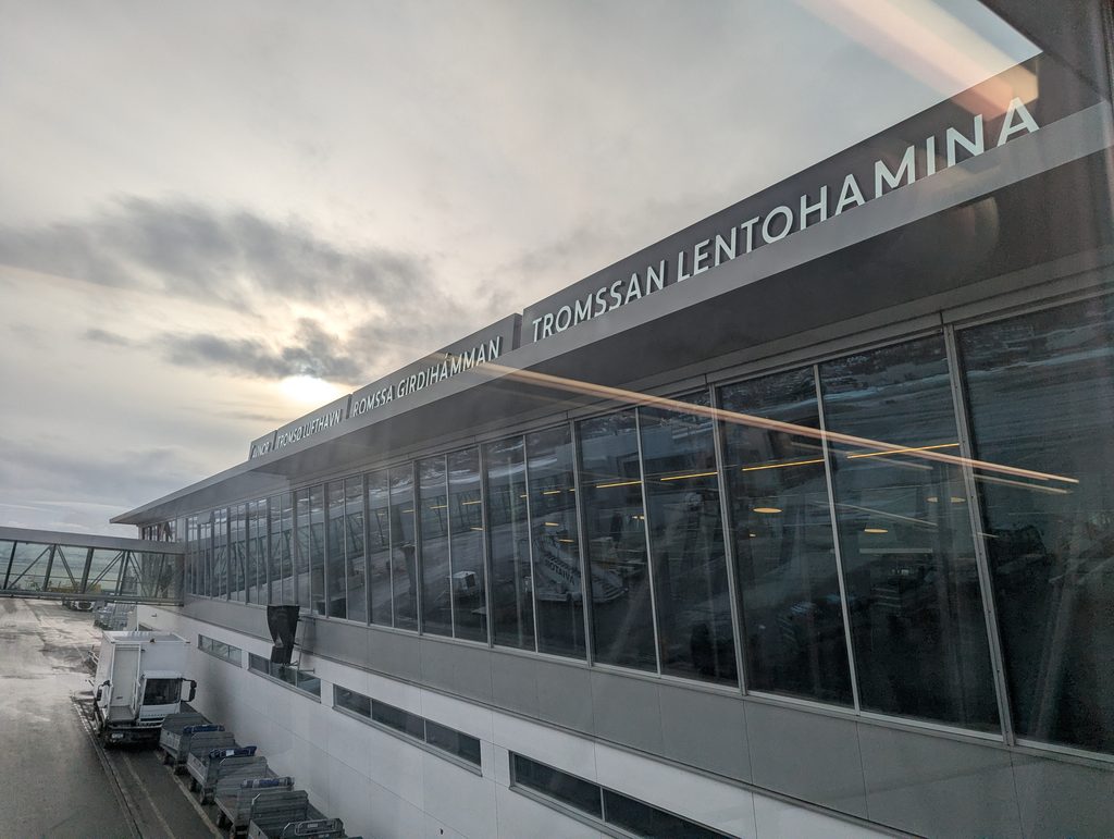 Tromso Airport Arrival