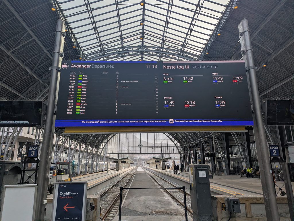 Bergen Train Station