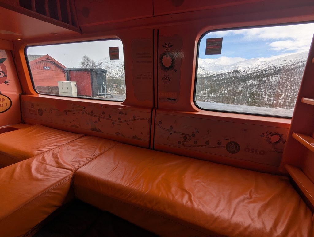 Vy Trains Bergen to Oslo Kids Area
