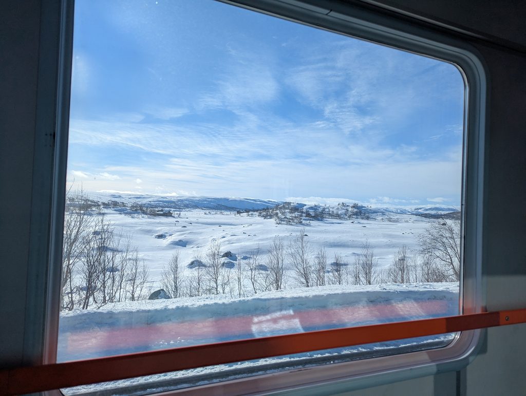 Vy Trains Bergen to Oslo Views