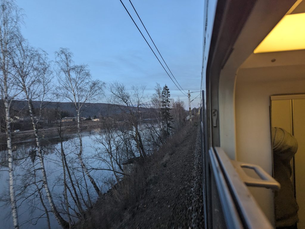Vy Trains Bergen to Oslo Views