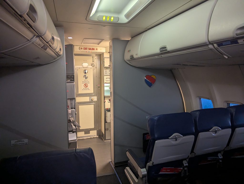 Southwest Airlines 737-700 Cavin View In Flight