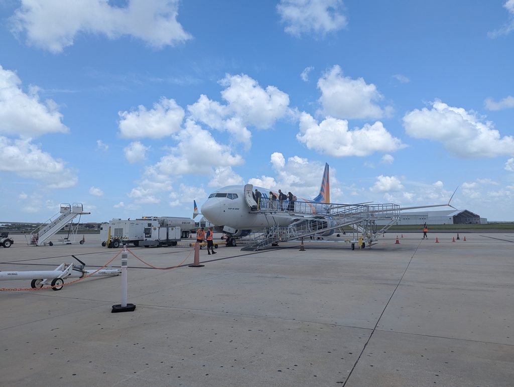 Allegiant 737-8 Max Boarding